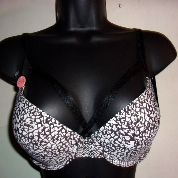 Youmita Snake Print Caged Print Underwire 34B Bra NWT - Picture 3 of 5